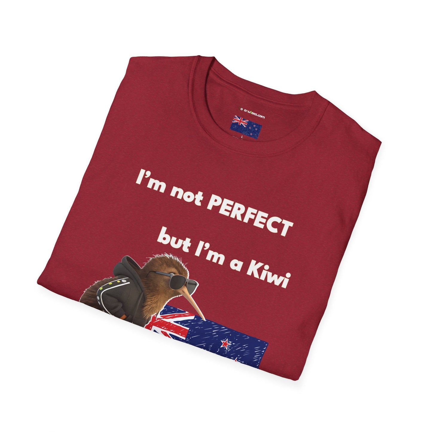 Funny Kiwi T-Shirt, Unisex Graphic Tee, New Zealand Pride Shirt, Gift for Kiwi Lovers, Casual Wear