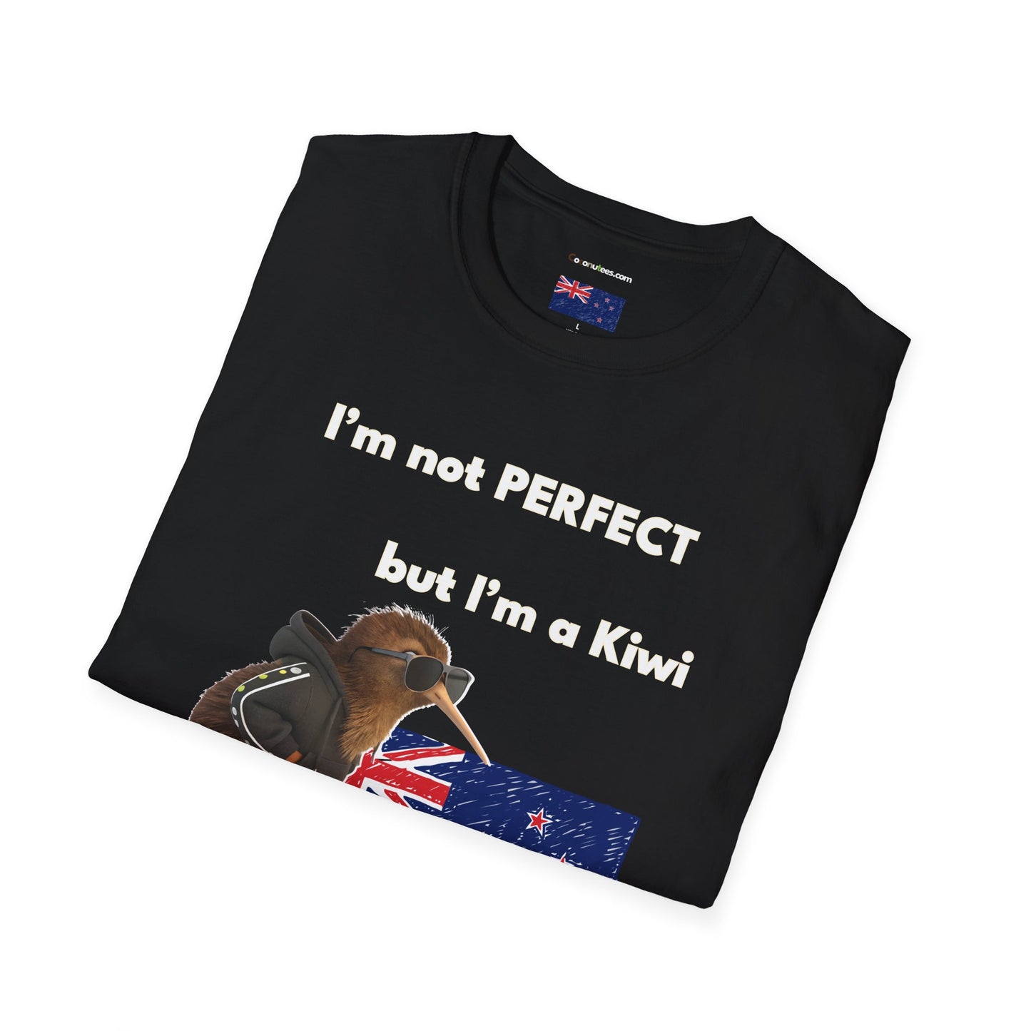 Funny Kiwi T-Shirt, Unisex Graphic Tee, New Zealand Pride Shirt, Gift for Kiwi Lovers, Casual Wear