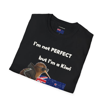 Funny Kiwi T-Shirt, Unisex Graphic Tee, New Zealand Pride Shirt, Gift for Kiwi Lovers, Casual Wear