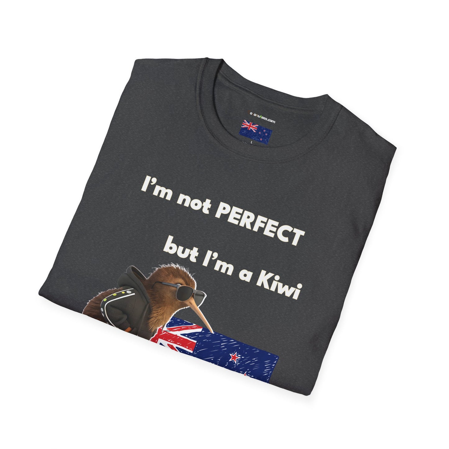 Funny Kiwi T-Shirt, Unisex Graphic Tee, New Zealand Pride Shirt, Gift for Kiwi Lovers, Casual Wear