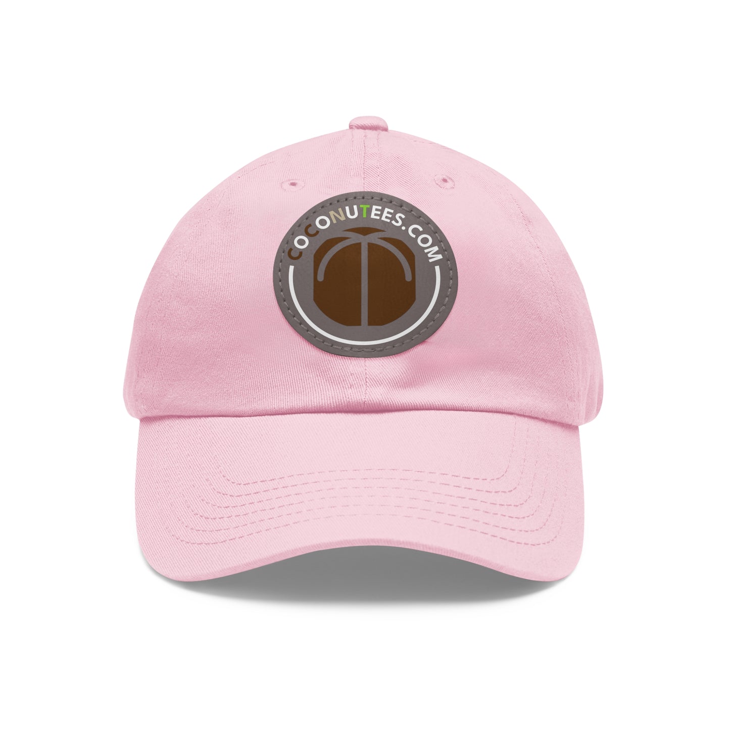 Stylish Dad Hat with Leather Patch, Casual Cap, Gift for Dads, Summer Accessory, Trendy Hat for Everyday Wear, Outdoor Fashion