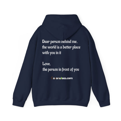 To the person behind me, positive Unisex Hoodie