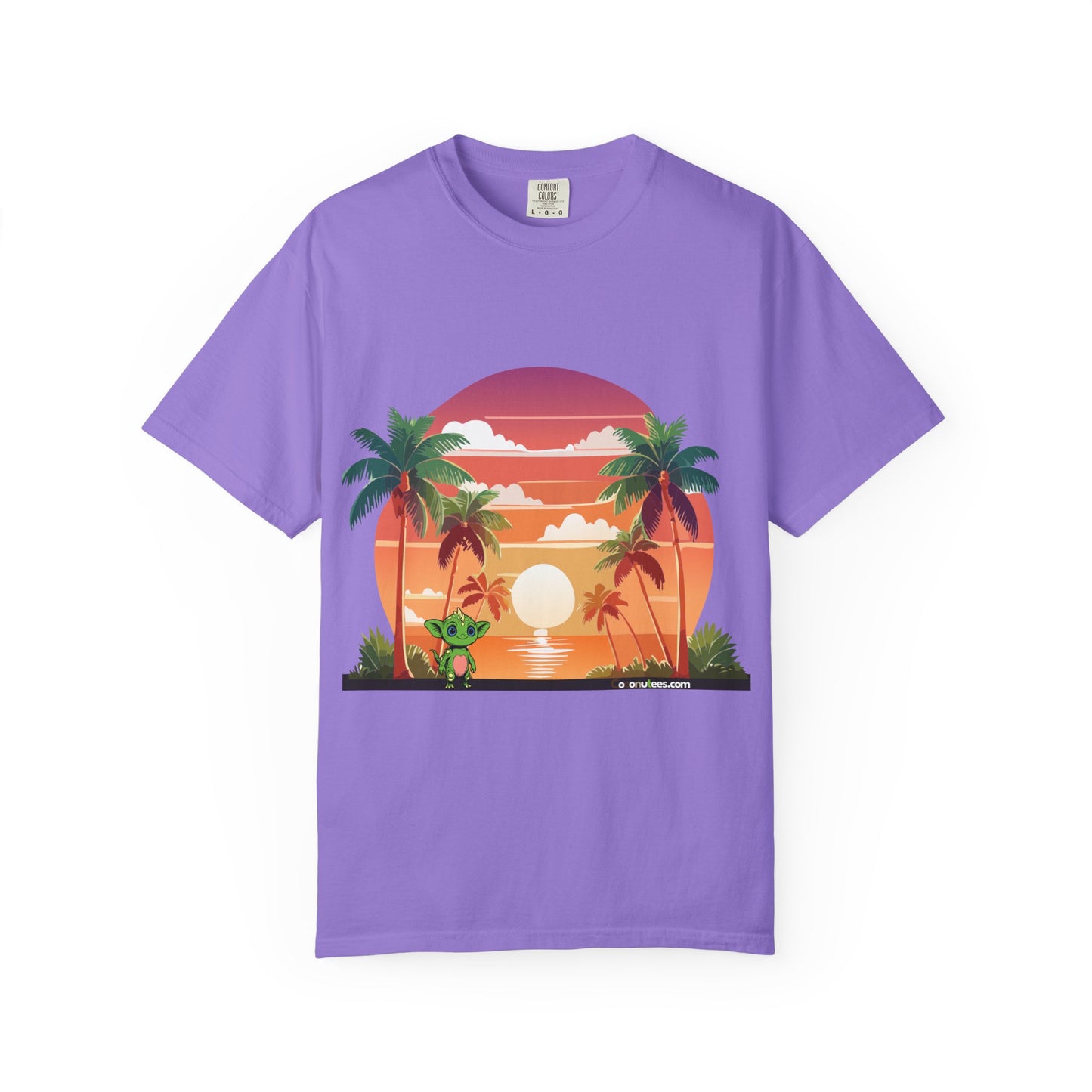 Tropical Vibe T-shirt, Beachwear, Unisex Casual Tee, Summer Shirt, Travel Apparel, Gift for Friends