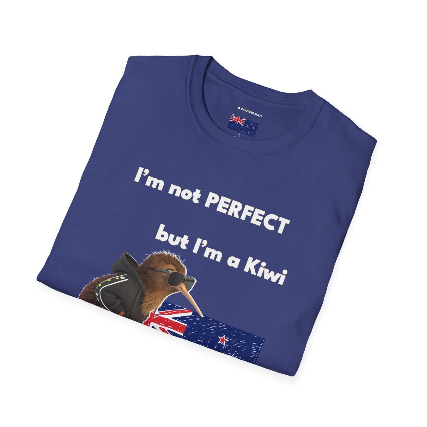 Funny Kiwi T-Shirt, Unisex Graphic Tee, New Zealand Pride Shirt, Gift for Kiwi Lovers, Casual Wear