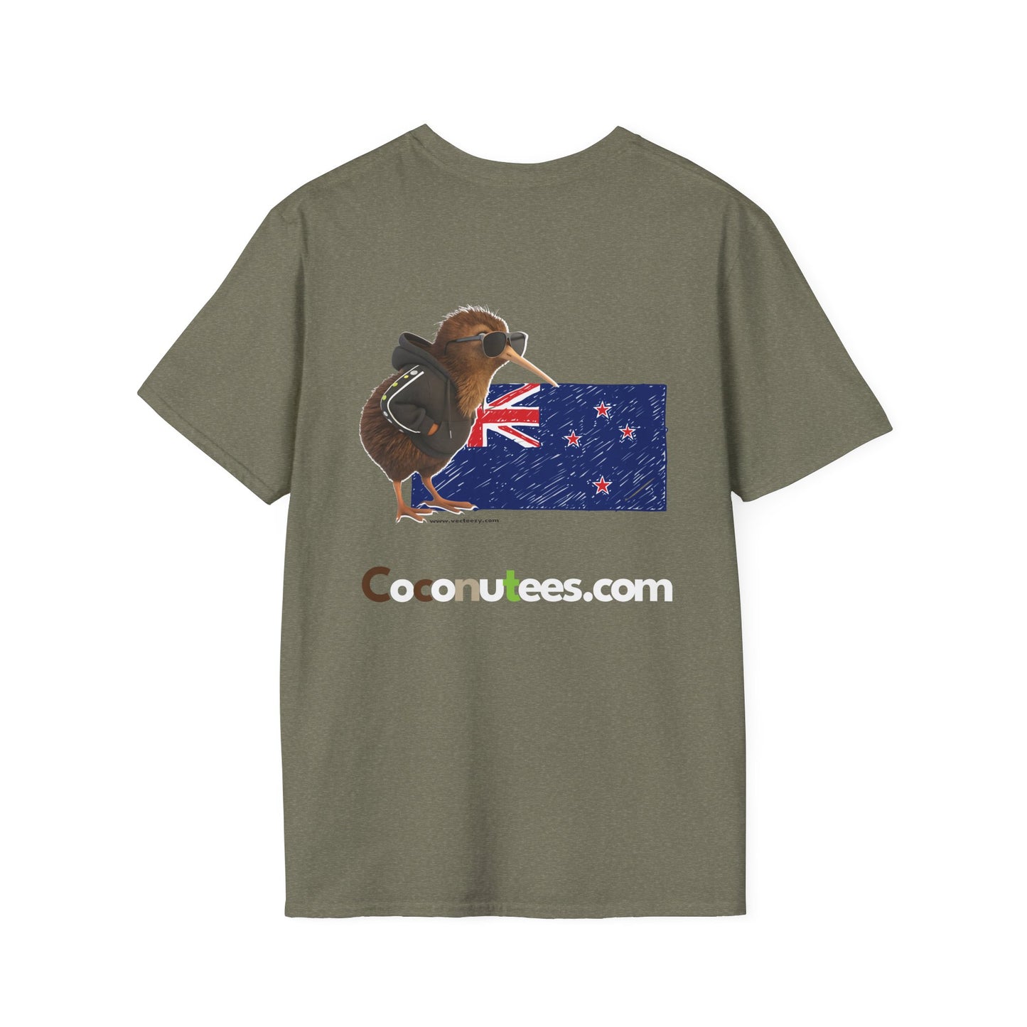 Funny Kiwi T-Shirt, Unisex Graphic Tee, New Zealand Pride Shirt, Gift for Kiwi Lovers, Casual Wear