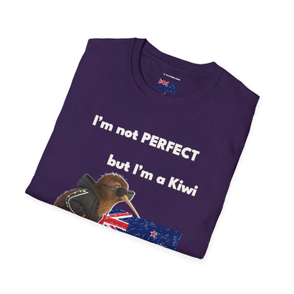 Funny Kiwi T-Shirt, Unisex Graphic Tee, New Zealand Pride Shirt, Gift for Kiwi Lovers, Casual Wear