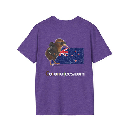 Funny Kiwi T-Shirt, Unisex Graphic Tee, New Zealand Pride Shirt, Gift for Kiwi Lovers, Casual Wear