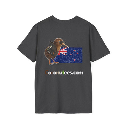Funny Kiwi T-Shirt, Unisex Graphic Tee, New Zealand Pride Shirt, Gift for Kiwi Lovers, Casual Wear