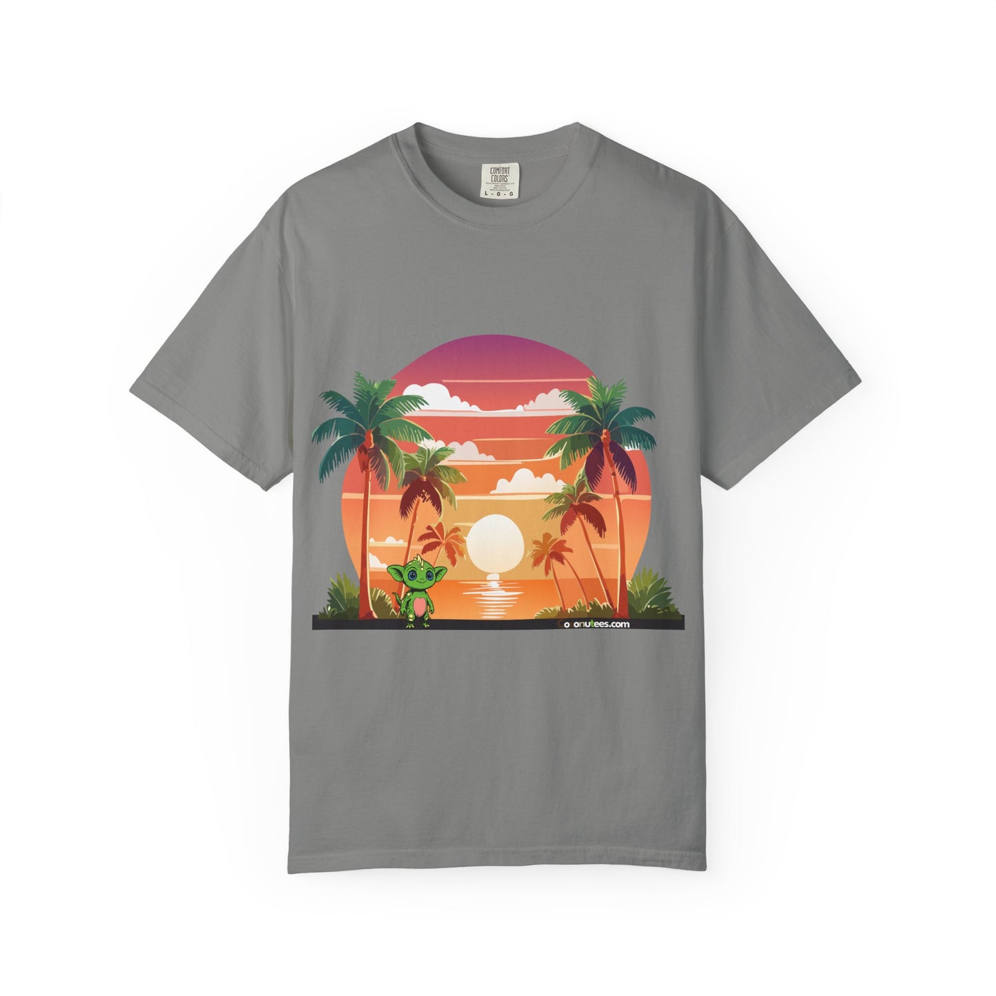 Tropical Vibe T-shirt, Beachwear, Unisex Casual Tee, Summer Shirt, Travel Apparel, Gift for Friends