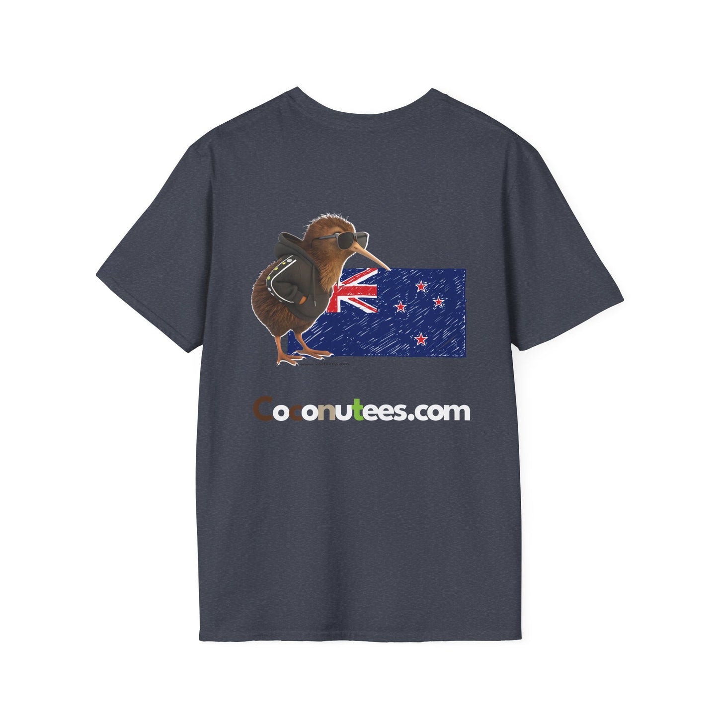 Funny Kiwi T-Shirt, Unisex Graphic Tee, New Zealand Pride Shirt, Gift for Kiwi Lovers, Casual Wear