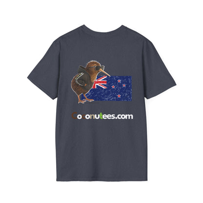 Funny Kiwi T-Shirt, Unisex Graphic Tee, New Zealand Pride Shirt, Gift for Kiwi Lovers, Casual Wear
