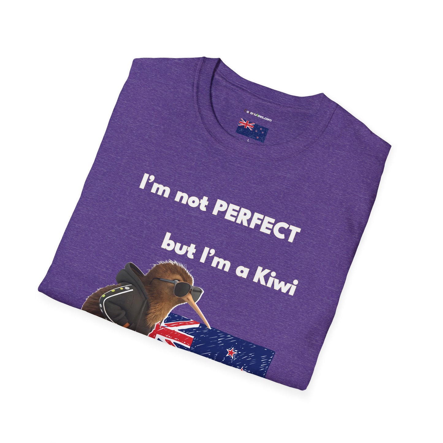 Funny Kiwi T-Shirt, Unisex Graphic Tee, New Zealand Pride Shirt, Gift for Kiwi Lovers, Casual Wear