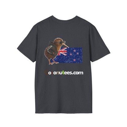Funny Kiwi T-Shirt, Unisex Graphic Tee, New Zealand Pride Shirt, Gift for Kiwi Lovers, Casual Wear