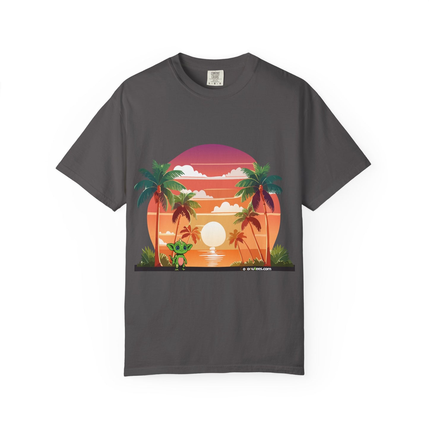 Tropical Vibe T-shirt, Beachwear, Unisex Casual Tee, Summer Shirt, Travel Apparel, Gift for Friends