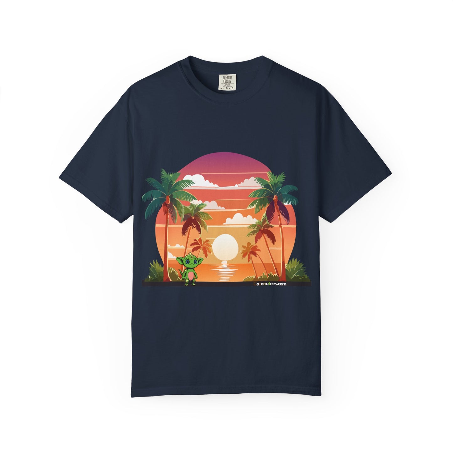 Tropical Vibe T-shirt, Beachwear, Unisex Casual Tee, Summer Shirt, Travel Apparel, Gift for Friends