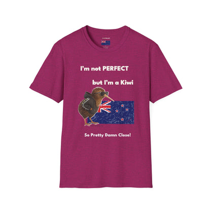Funny Kiwi T-Shirt, Unisex Graphic Tee, New Zealand Pride Shirt, Gift for Kiwi Lovers, Casual Wear